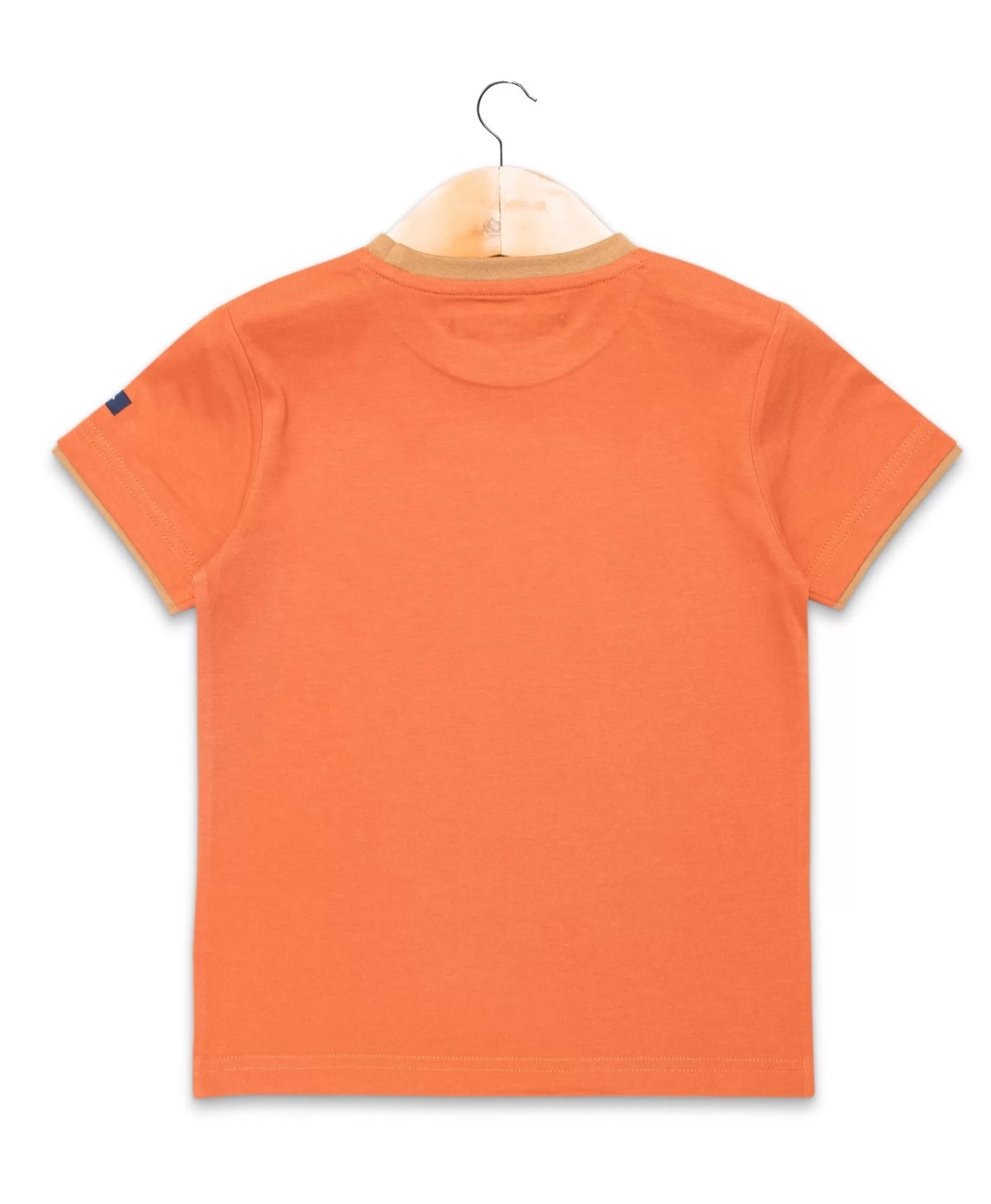 Terre de Marins TEE SHIRT MC ORANGE CITROUILLE AXUL Hot