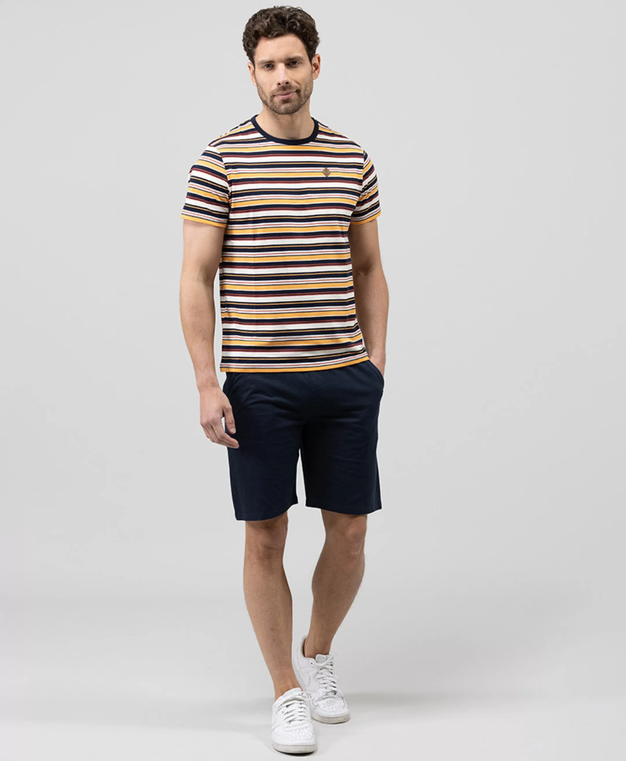 Terre de Marins TEE SHIRT MC RAYE MULTICOLORE AKATRUN Fashion