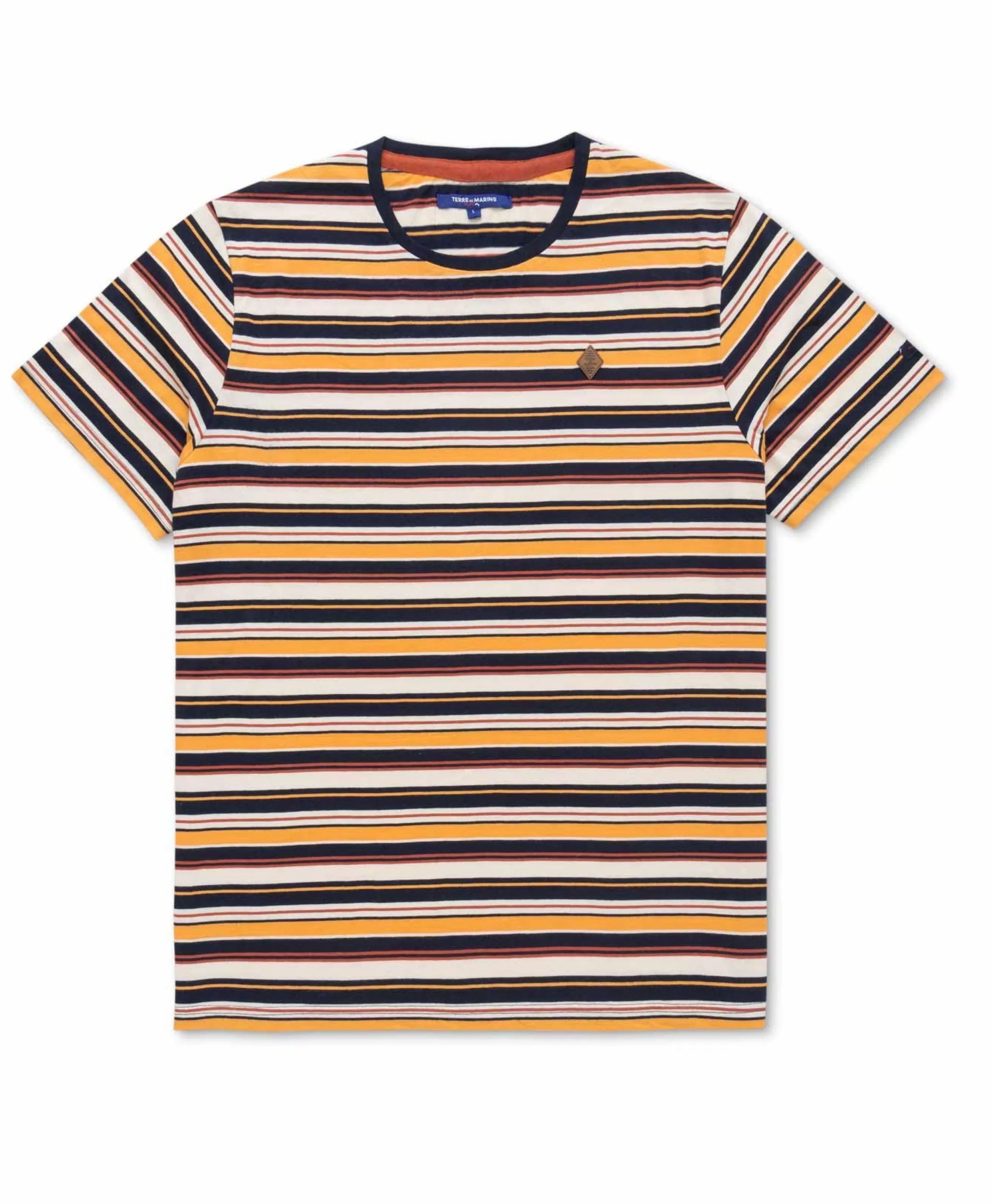 Terre de Marins TEE SHIRT MC RAYE MULTICOLORE AKATRUN Fashion