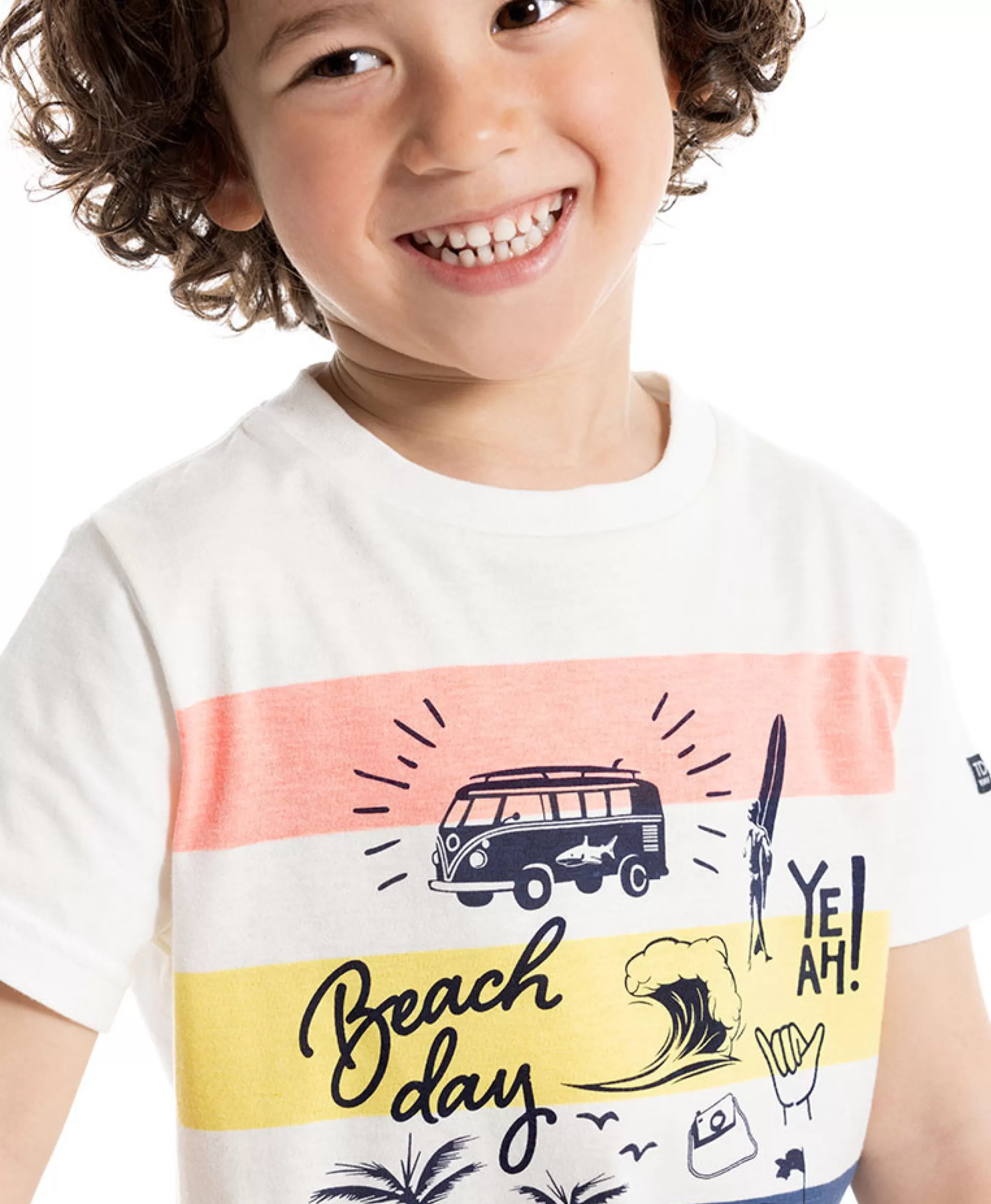 Terre de Marins TEE SHIRT MC RAYE MULTICOLORE ELTICO Discount