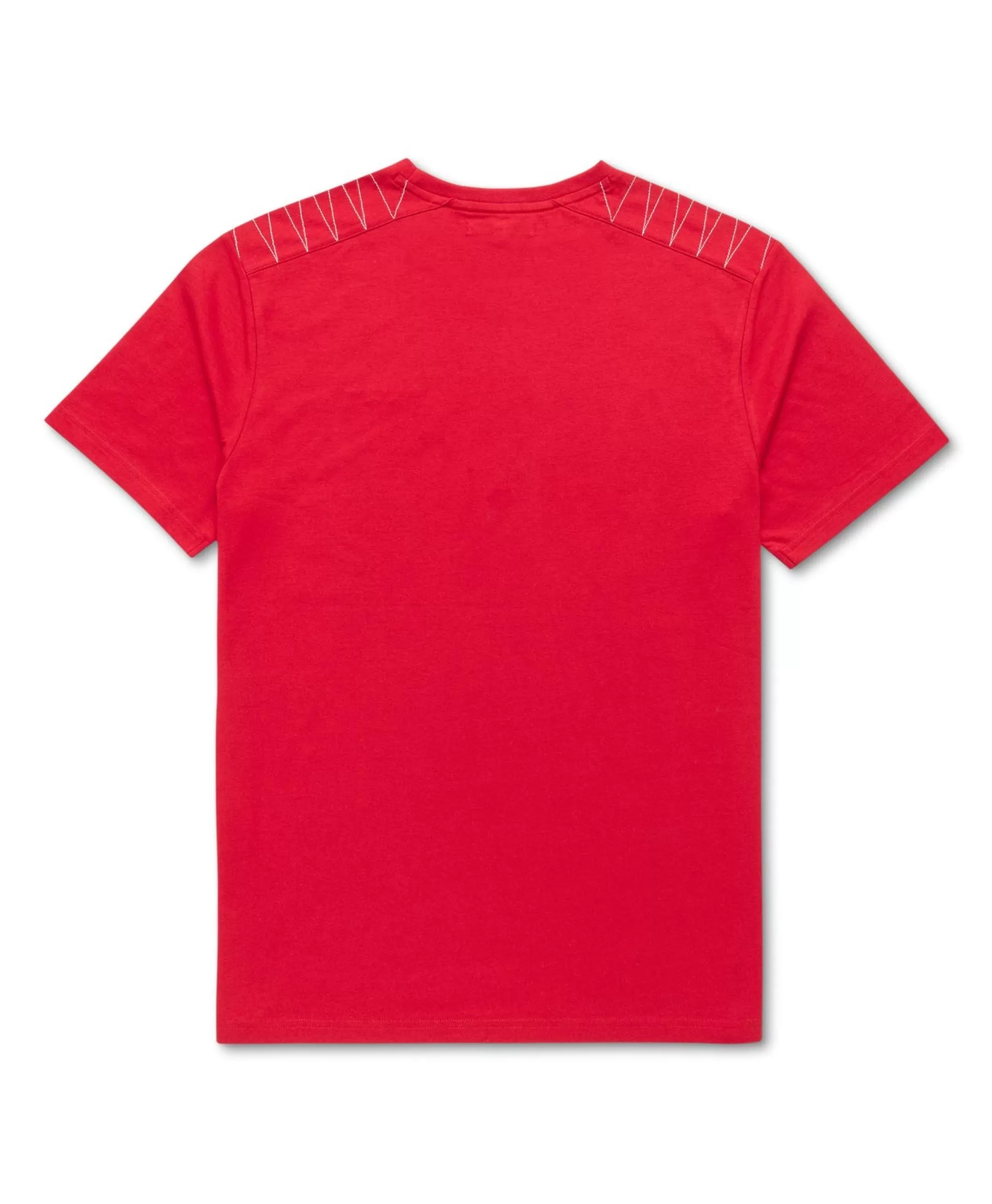 Terre de Marins TEE SHIRT MC ROUGE RUBIS ALTOA Fashion