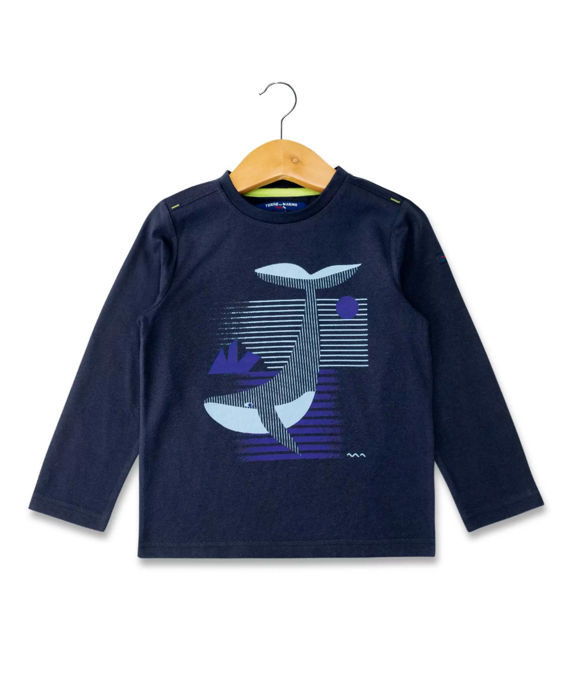 Terre de Marins TEE SHIRT ML INDIGO TONILI Online