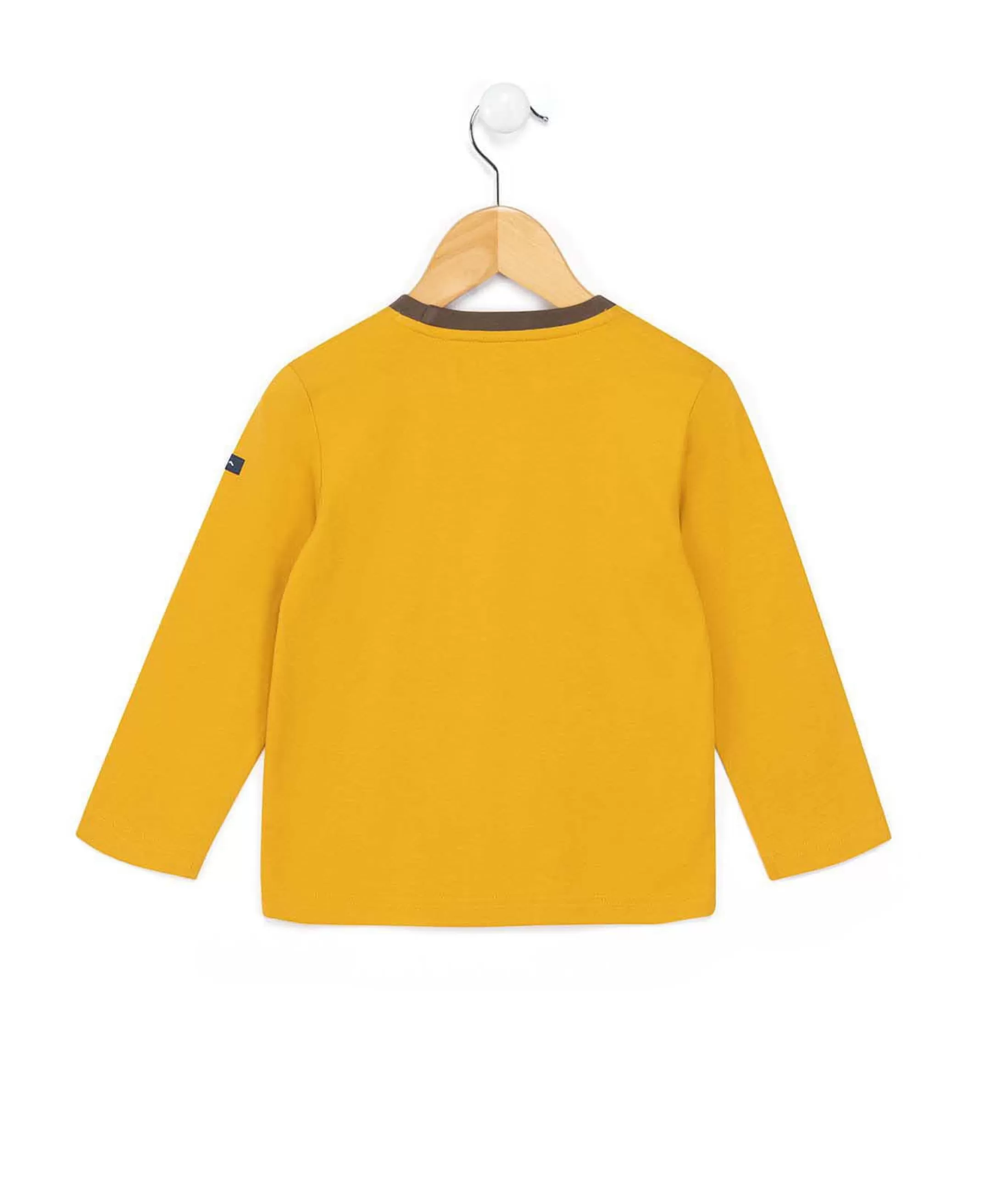 Terre de Marins TEE SHIRT ML JAUNE MIEL CANILI Shop