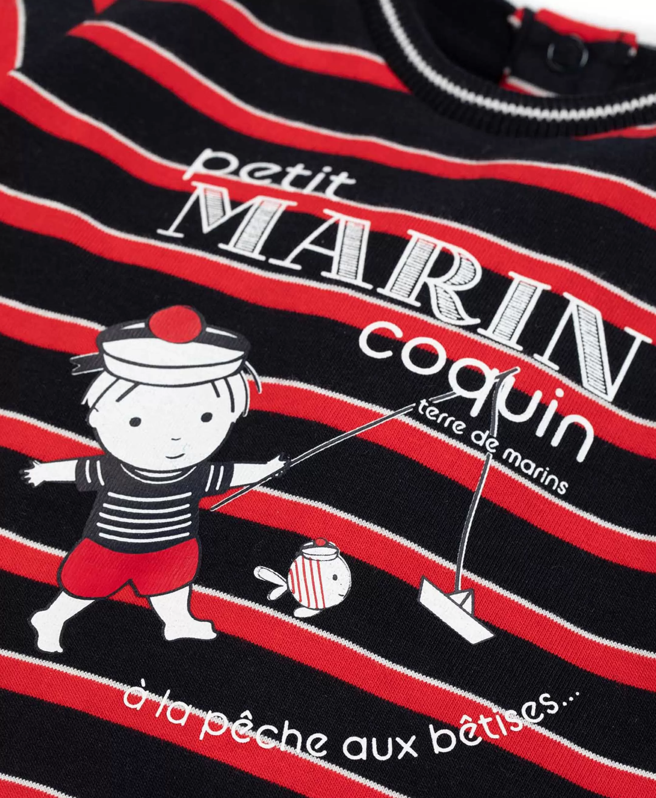 Terre de Marins TEE SHIRT ML RAYE MULTICOLORE ETALO Fashion