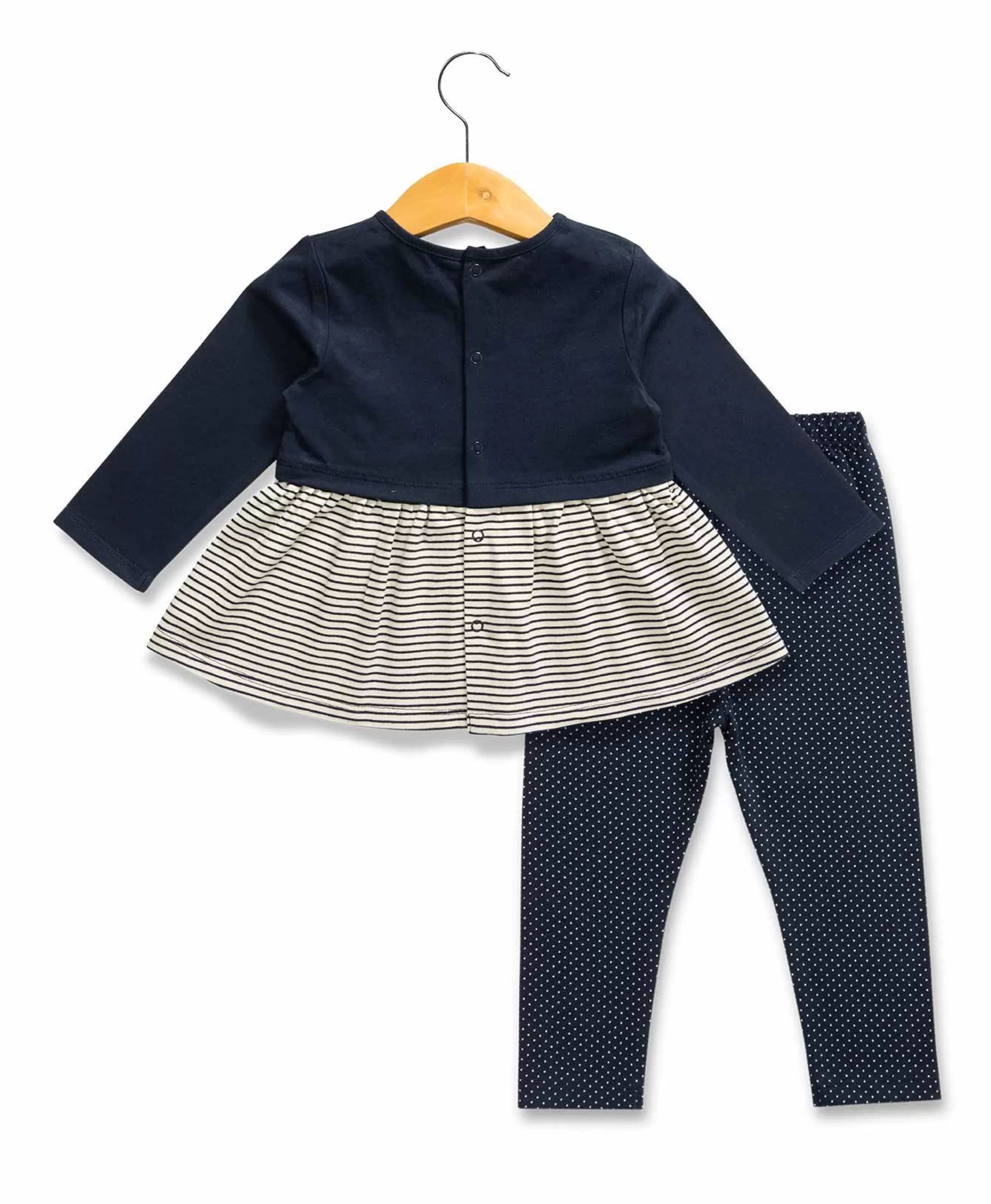 Terre de Marins TUNIQUE + LEGGINGS INDIGO EFANTINE Best