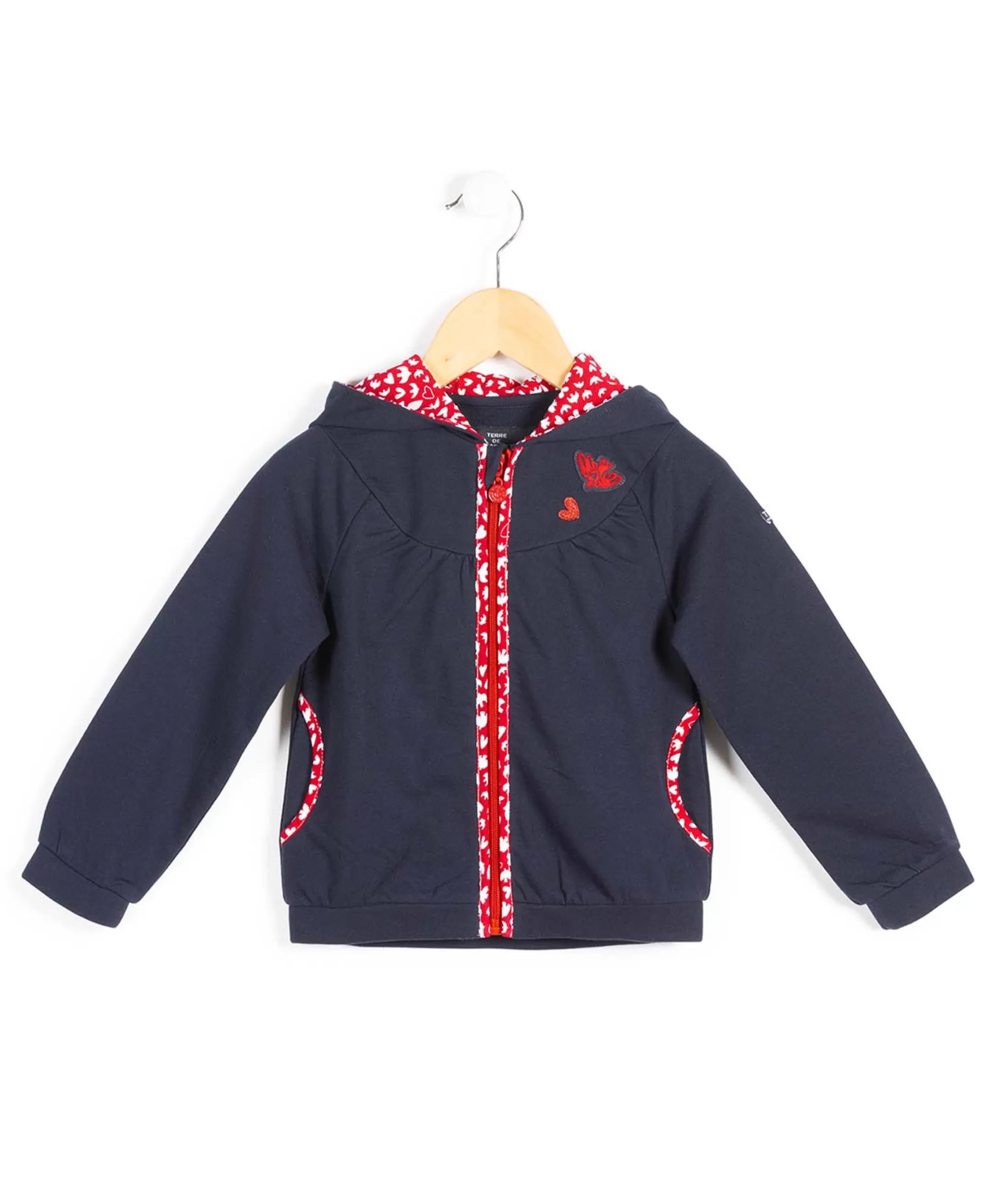 Terre de Marins VESTE ML BLEU INDIGO ACOEUR Store