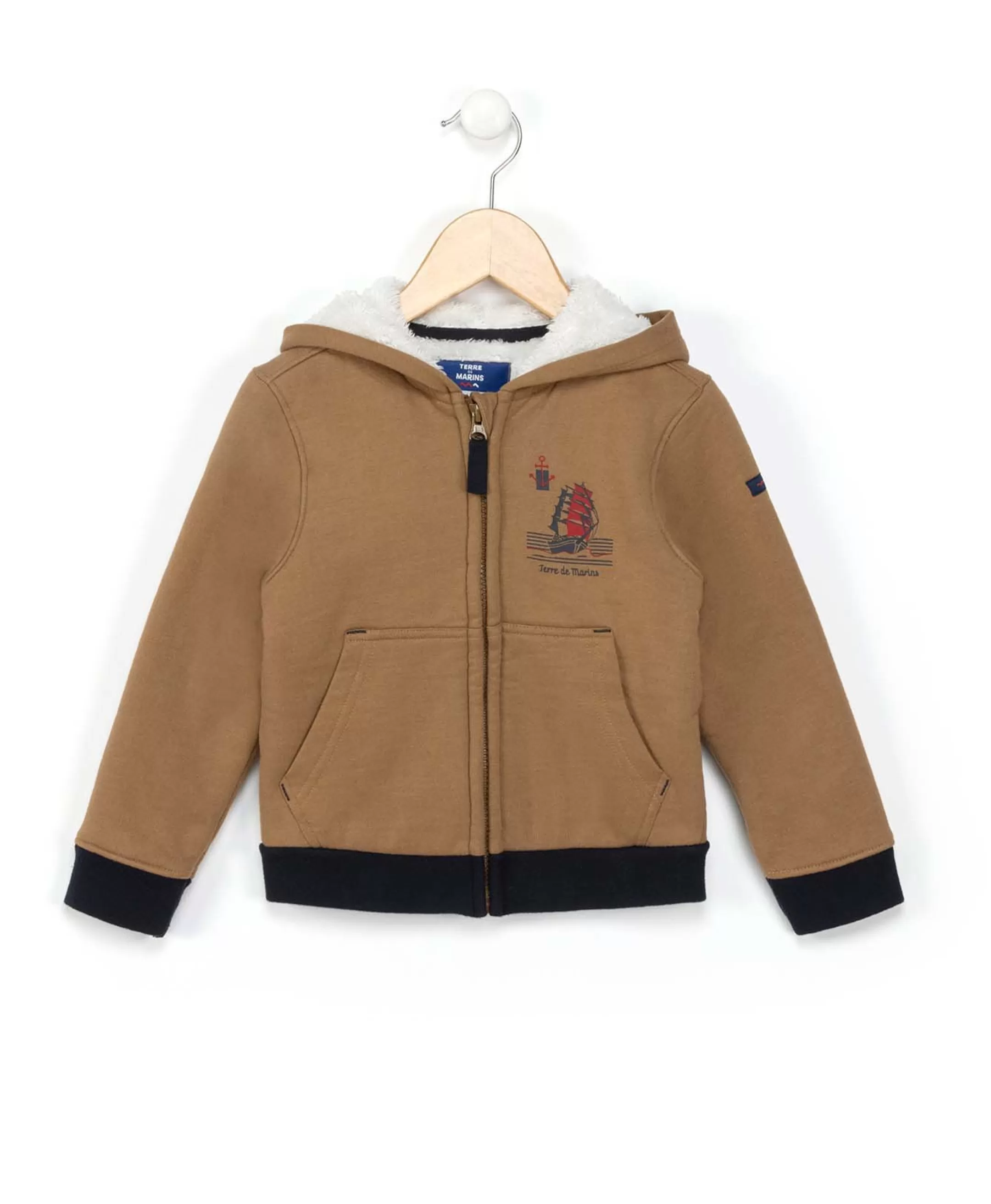 Terre de Marins VESTE ML CAMEL ANDEUX Store