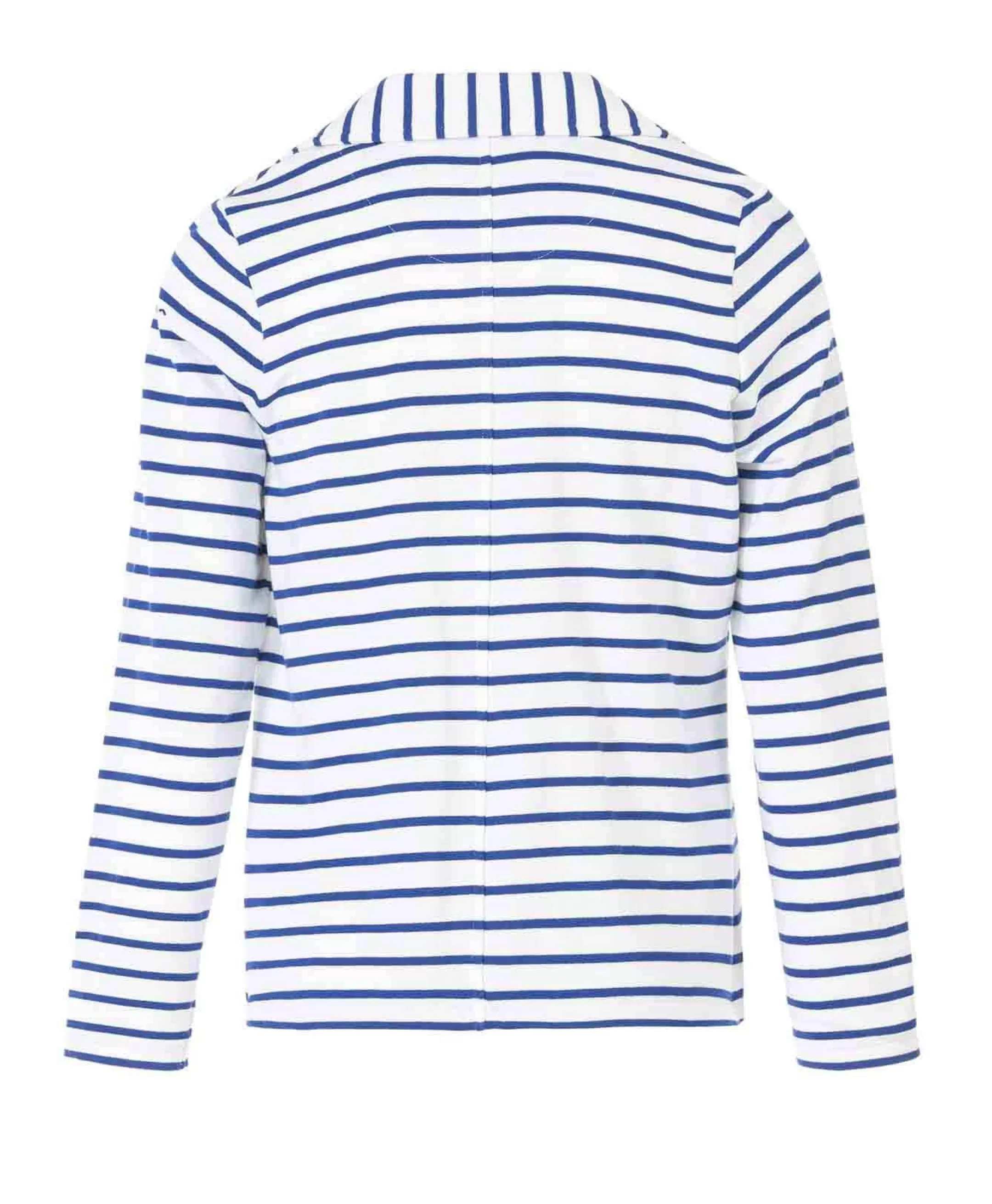 Terre de Marins VESTE ML FOND BLANC OPTIC RAYE BLEU JACANA Store