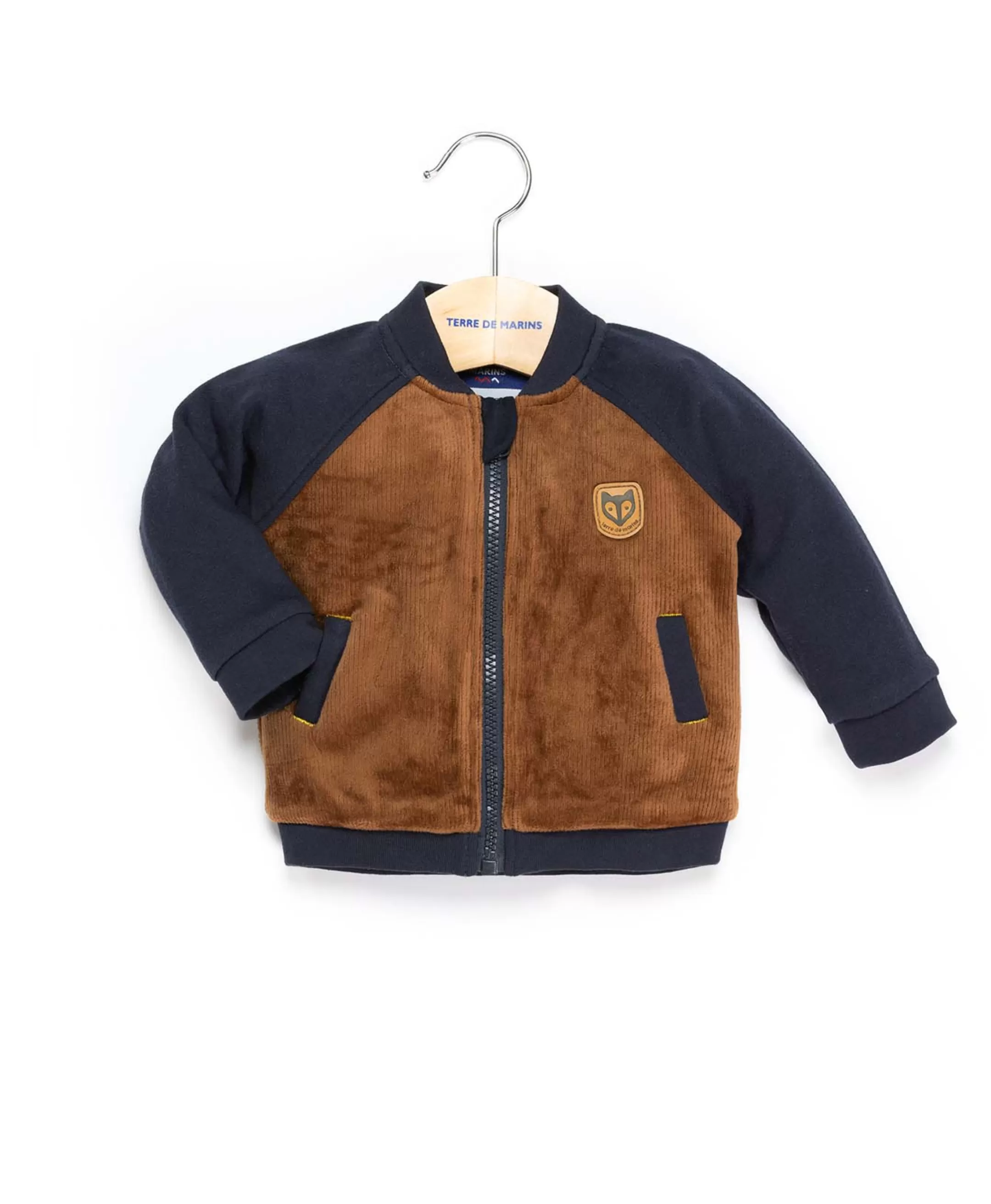 Terre de Marins VESTE ML INDIGO/ ACAJOU LAVEST Cheap