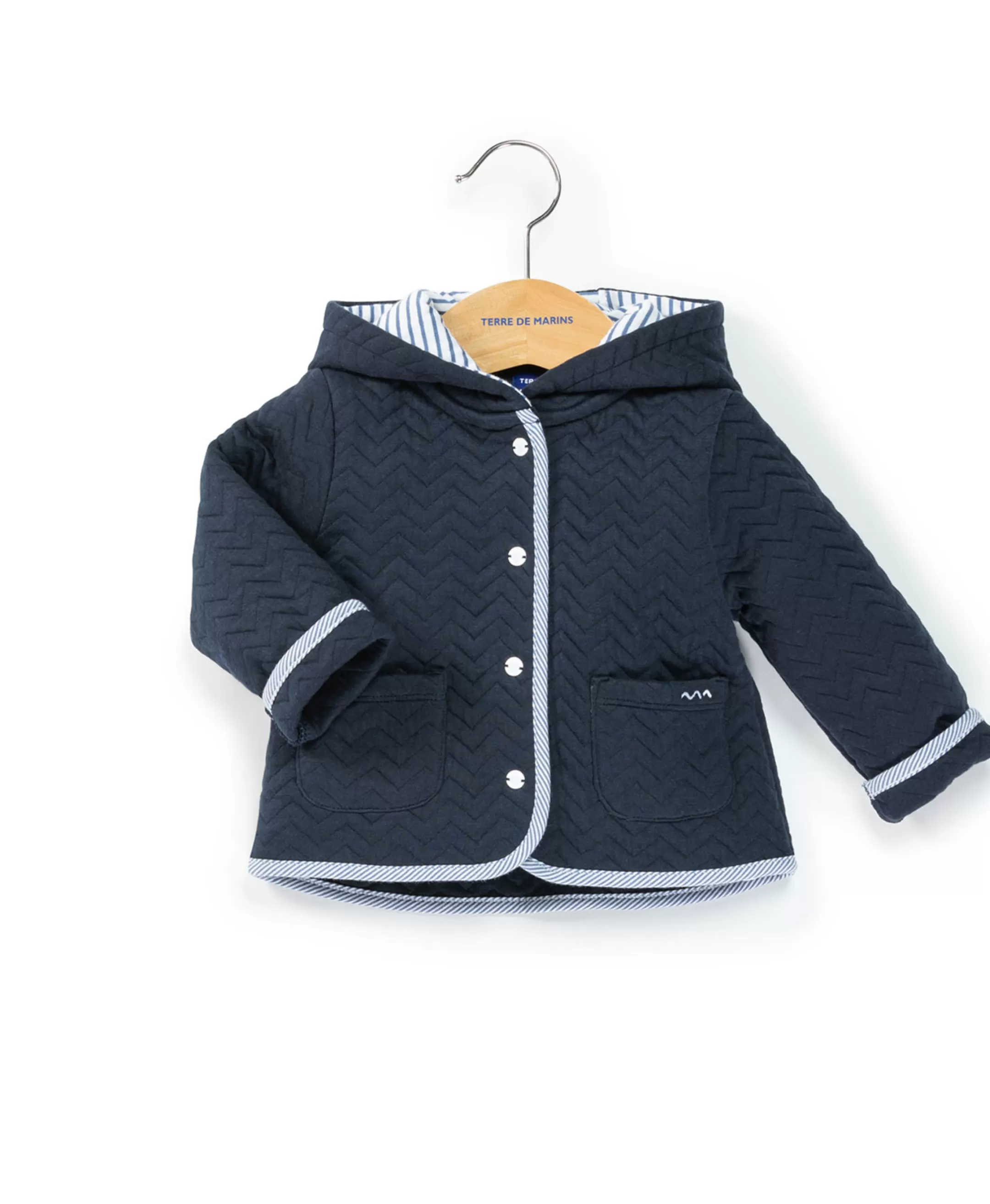 Terre de Marins VESTE ML INDIGO COULINI Discount