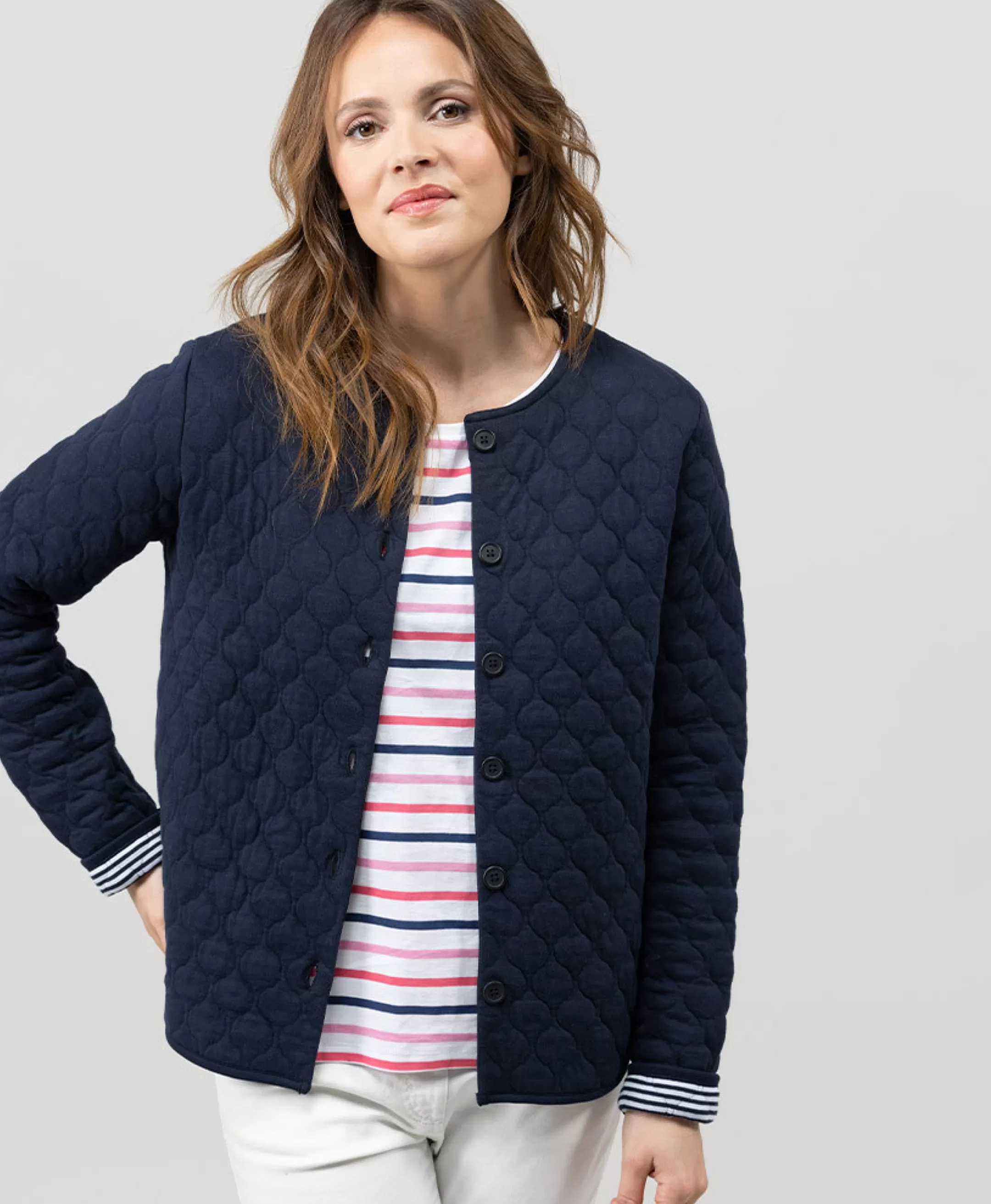 Terre de Marins VESTE ML INDIGO JIELA Cheap