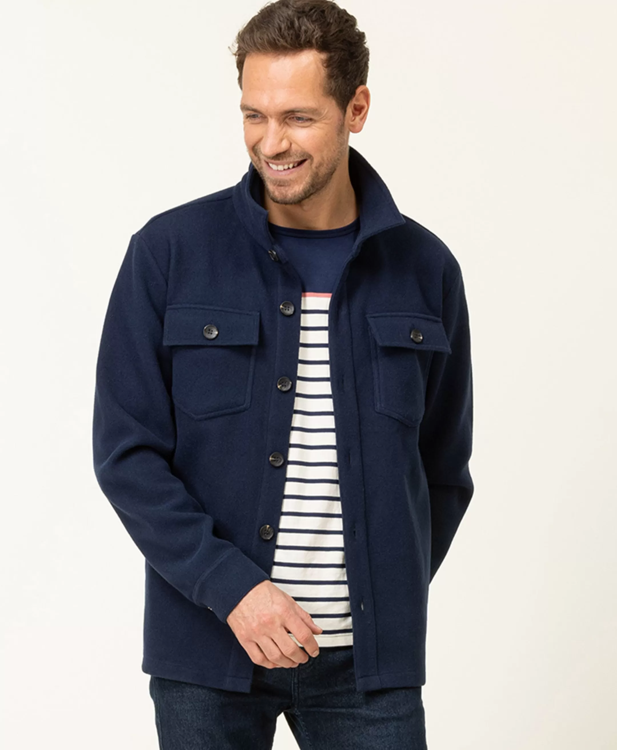 Terre de Marins VESTE ML INDIGO VERITAGE Shop