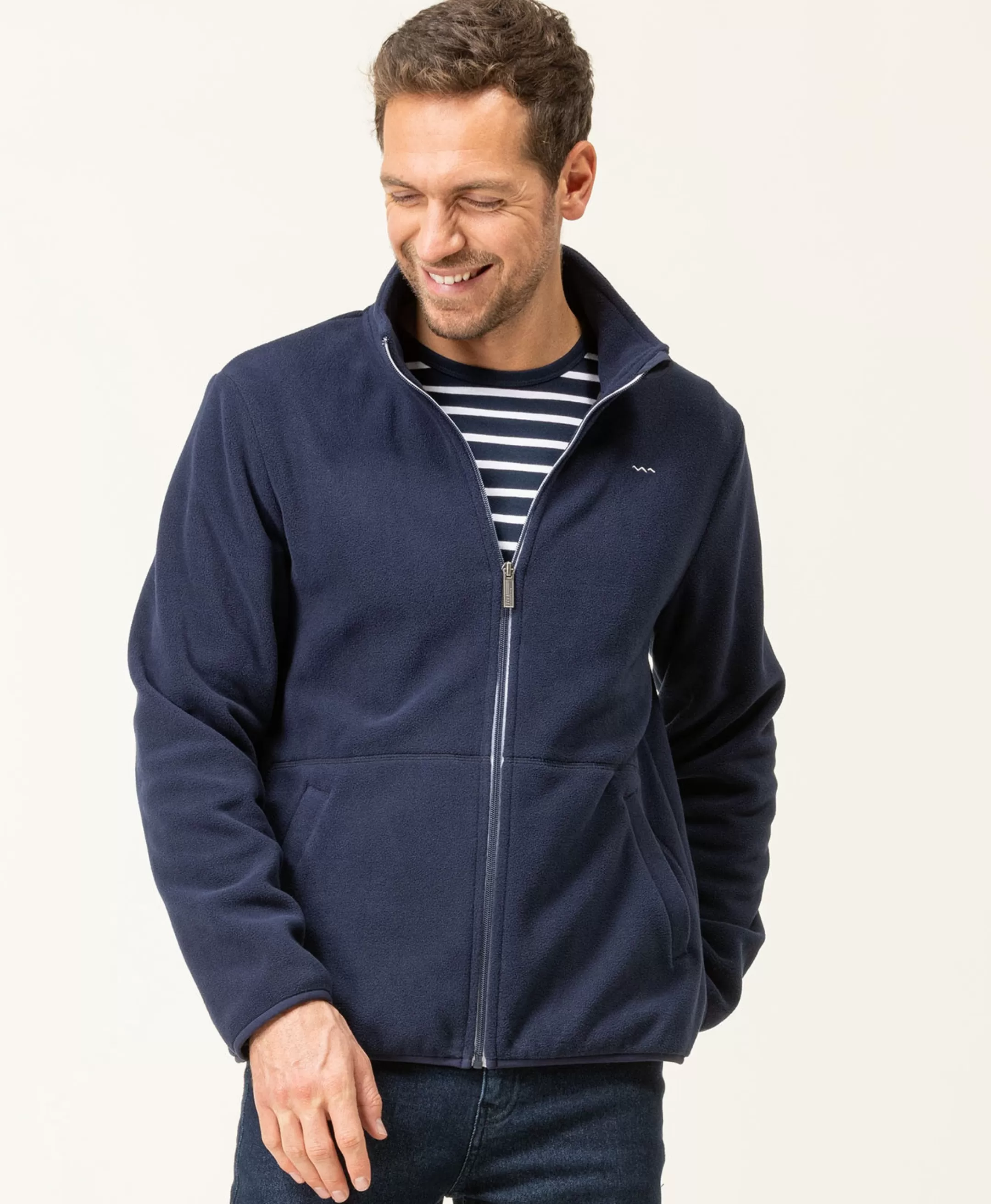 Terre de Marins VESTE ML INDIGO VICTOR Sale