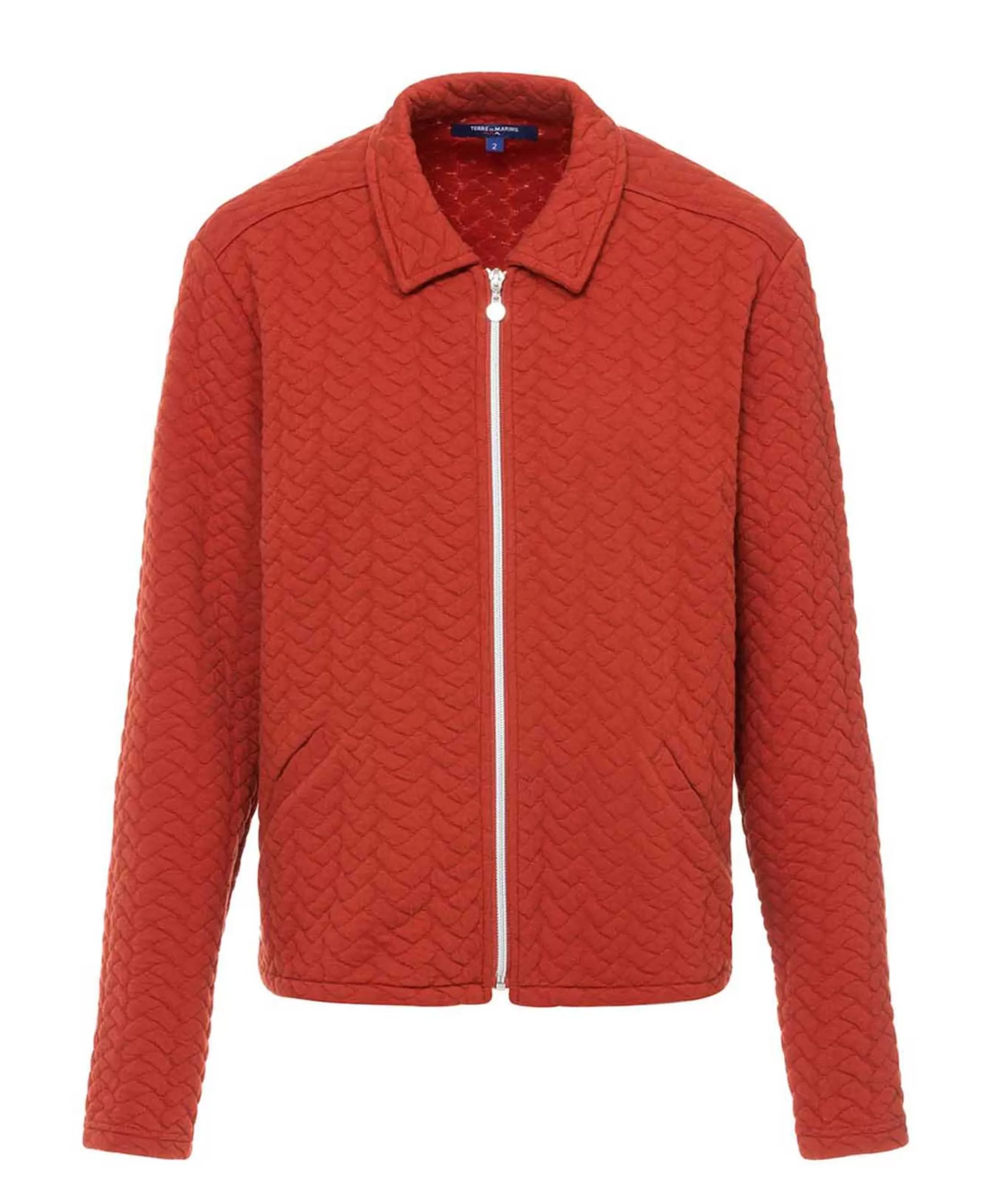 Terre de Marins VESTE ML ROUGE ARGILE LIVES Clearance