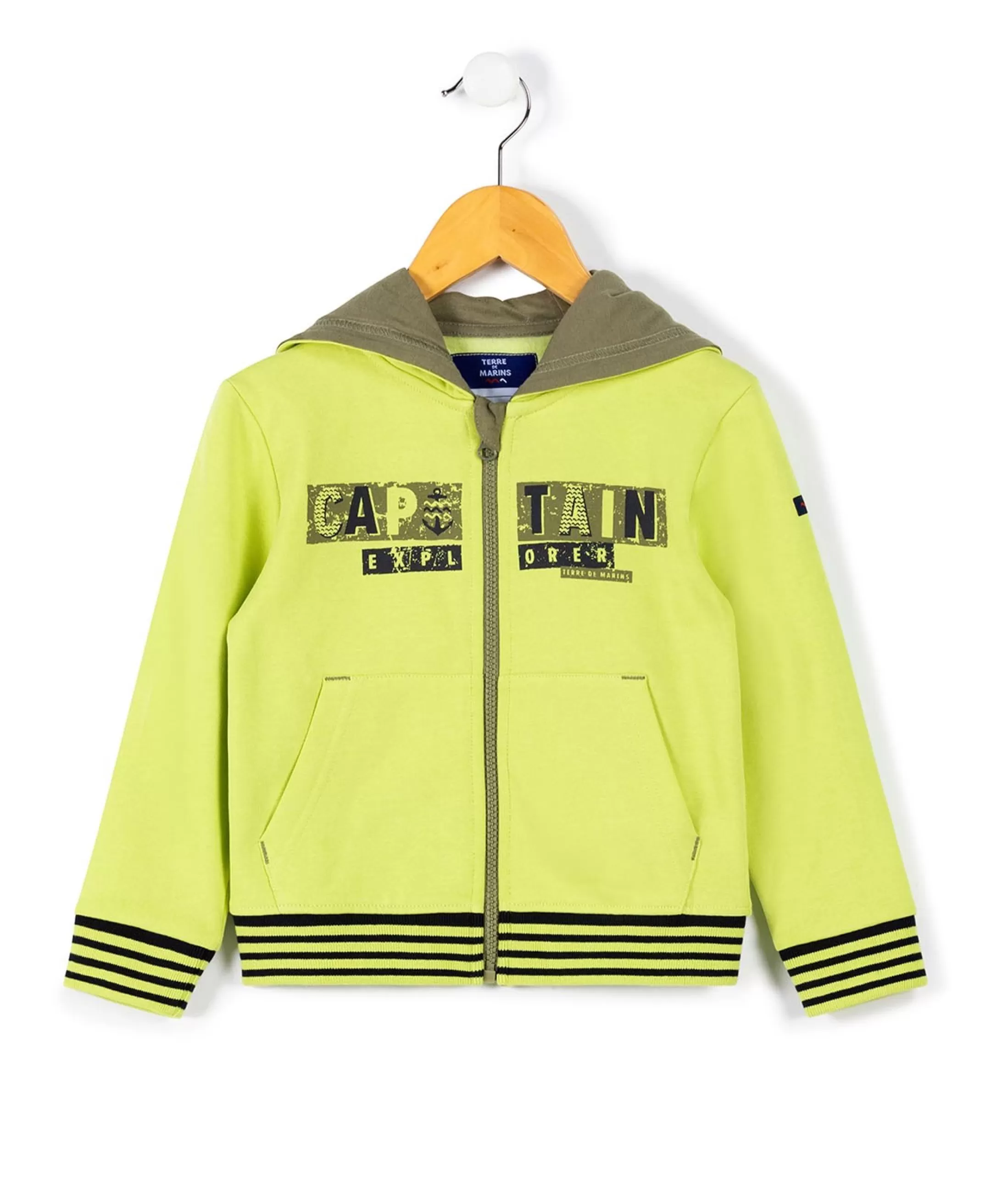 Terre de Marins VESTE ML VERT CITRON JOVIC Cheap