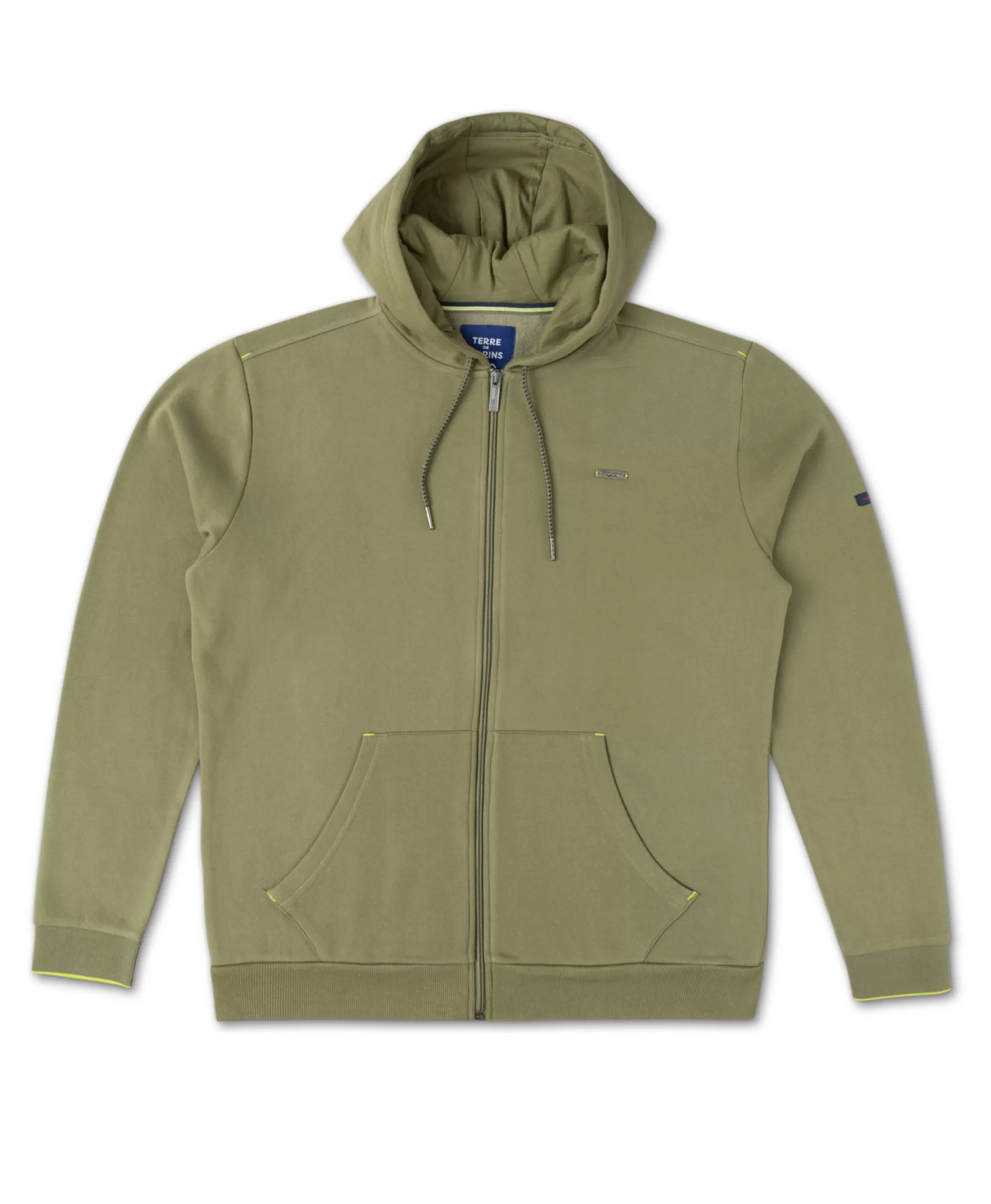 Terre de Marins VESTE ML VERT OLIVE JEZIP Cheap