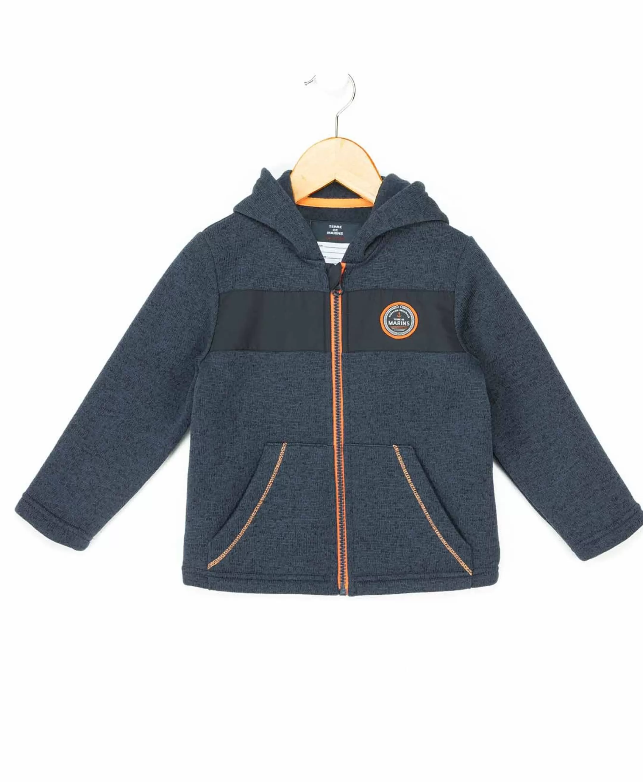 Terre de Marins VESTE POLAIRE BLEU BILOY Cheap