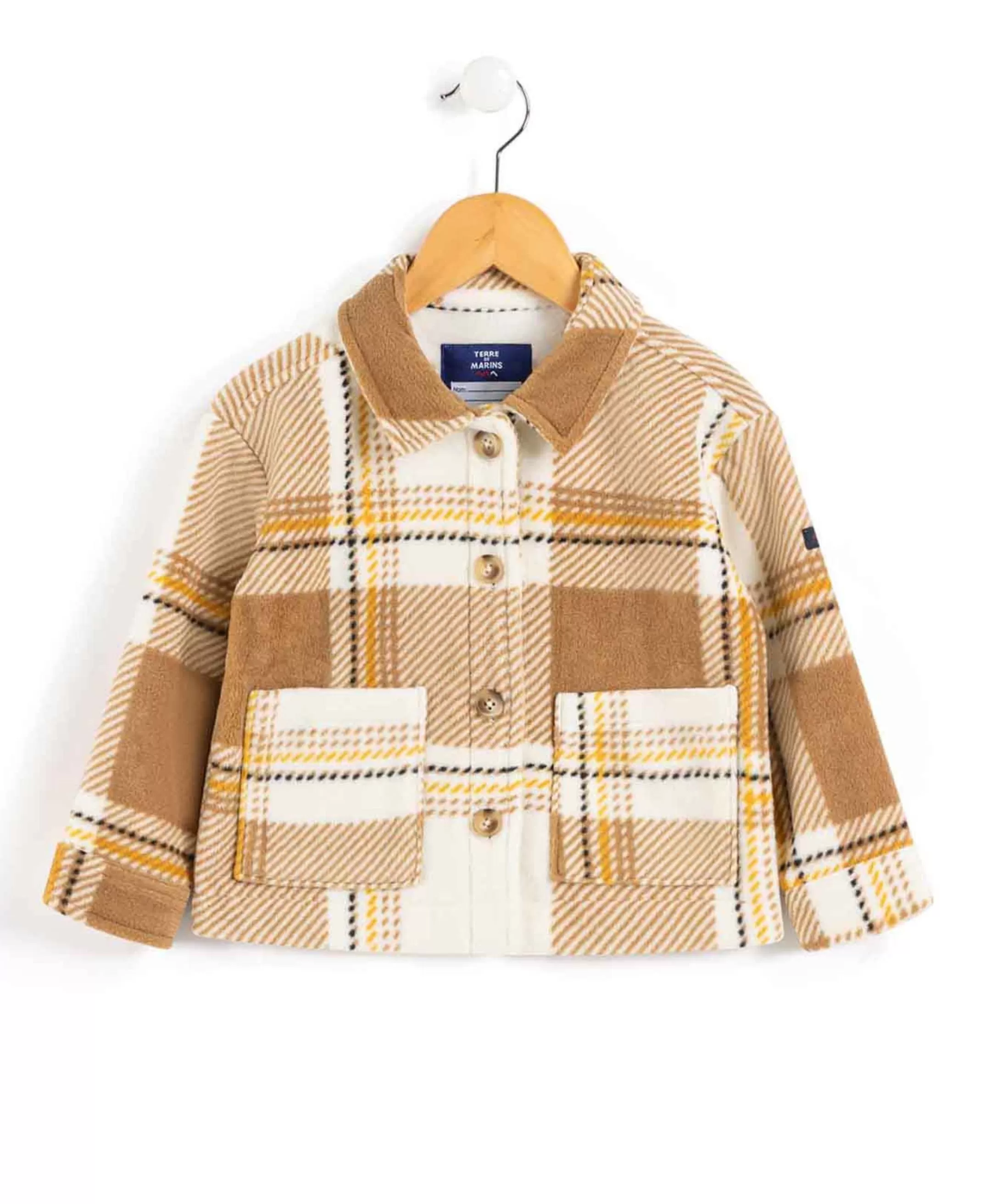 Terre de Marins VESTE POLAIRE CARREAUX MULTICOLORE VEPOLKA Discount